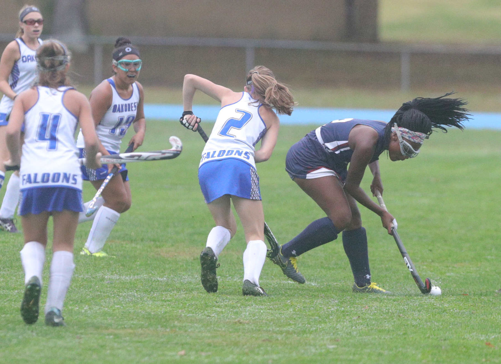 Lacey vs Oakcrest Field Hockey game
